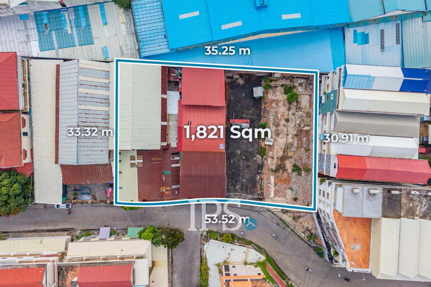 1,821 Sqm Commercial Land For Sale - Toul Sangke 1, Russey Keo, Phnom Penh