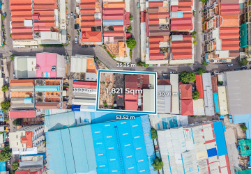 1,821 Sqm Commercial Land For Sale - Toul Sangke 1, Russey Keo, Phnom Penh thumbnail