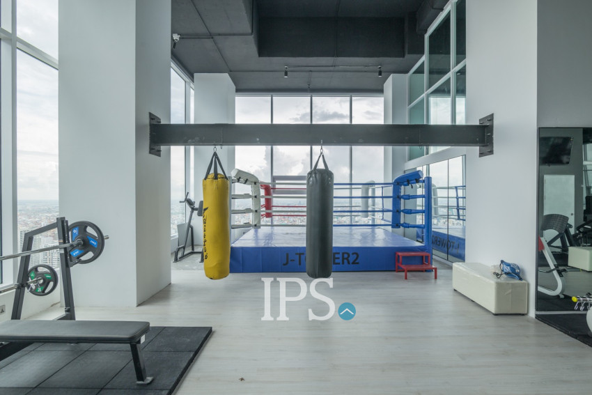 12th Floor 2 Bedroom Condo For Sale - J Tower 2, BKK1, Phnom Penh