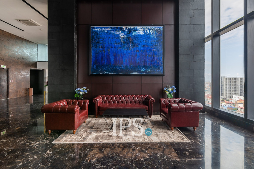 12th Floor 2 Bedroom Condo For Sale - J Tower 2, BKK1, Phnom Penh