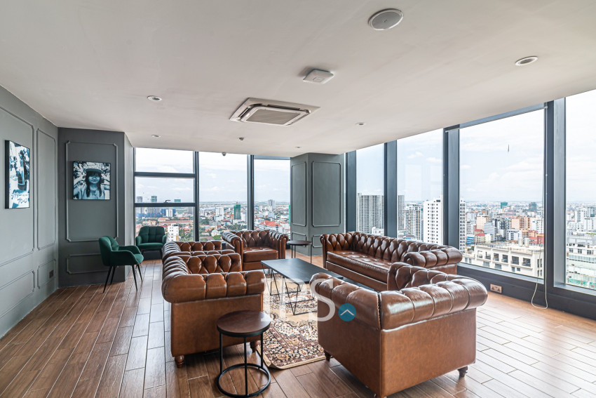 12th Floor 2 Bedroom Condo For Sale - J Tower 2, BKK1, Phnom Penh