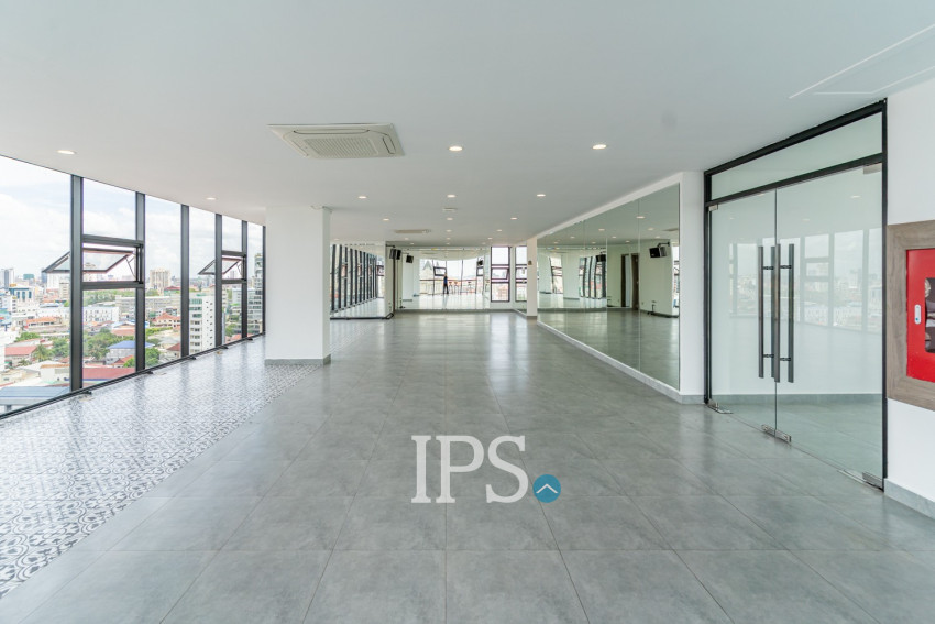 150 Sqm Office Space For Rent - Boeung Kak 2, Phnom Penh