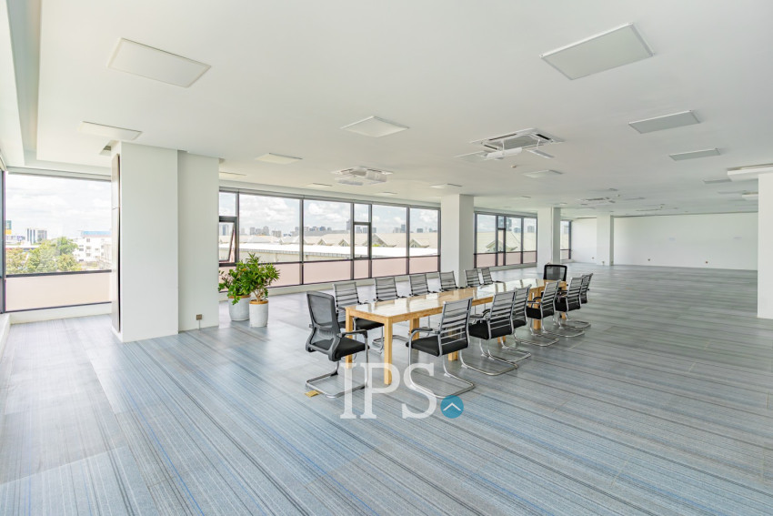 60 to 783 Sqm Office Space For Rent - Sen Sok, Phnom Penh