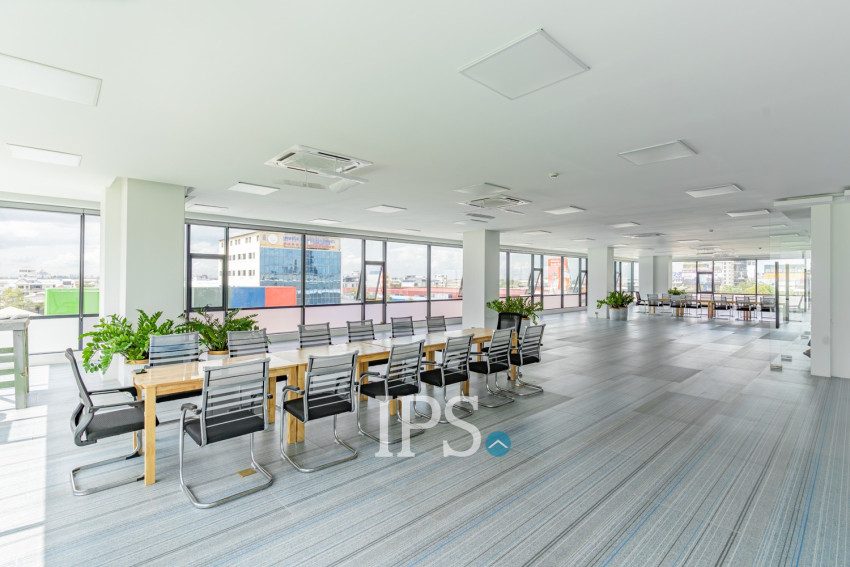 60 to 783 Sqm Office Space For Rent - Sen Sok, Phnom Penh