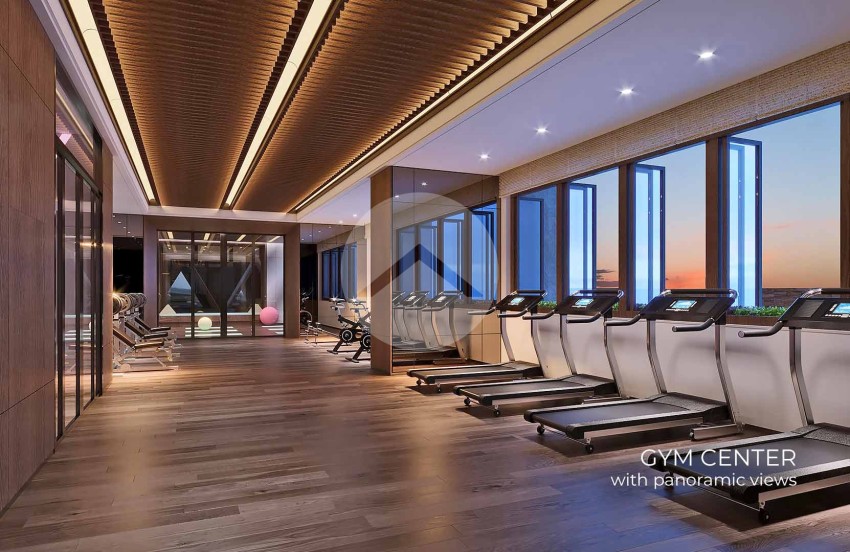 Riverview Type B Studio Condo for Sale  La Vista One, Chroy Changvar, Phnom Penh