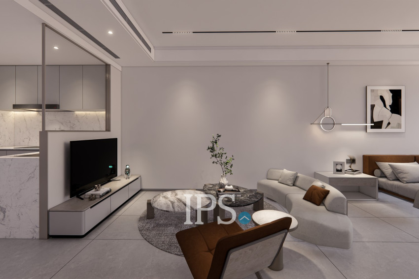 Riverview Type B Studio Condo for Sale  La Vista One, Chroy Changvar, Phnom Penh