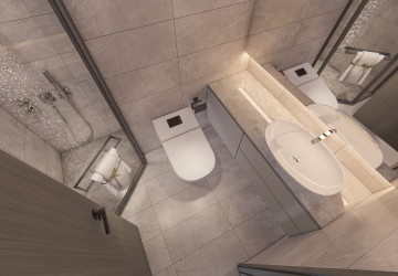 Riverview Type B Studio Condo for Sale  La Vista One, Chroy Changvar, Phnom Penh thumbnail