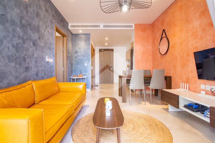 8th Floor 1 Bedroom Condo For Sale - Embassy Residences, Tonle Bassac, Phnom Penh