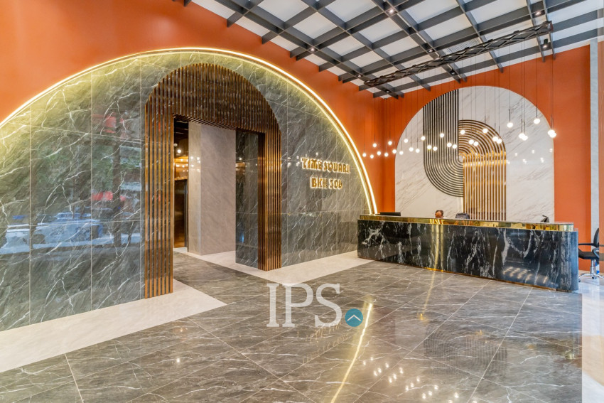 27th Floor 1 Bedroom Condo Type B5 Resale - Time Square 306, BKK1, Phnom Penh