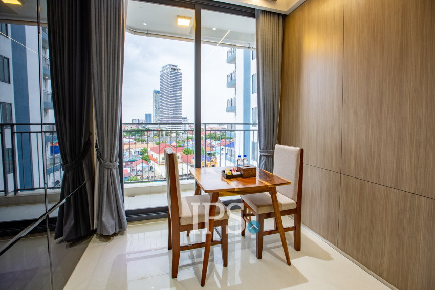 5th Floor 1 Bedroom Condo For Sale - Mekong View 6, Chroy Changvar, Phnom Penh