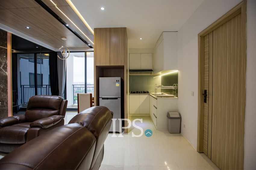 5th Floor 1 Bedroom Condo For Sale - Mekong View 6, Chroy Changvar, Phnom Penh