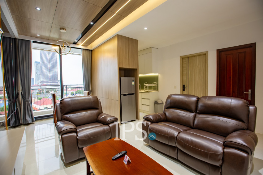 5th Floor 1 Bedroom Condo For Sale - Mekong View 6, Chroy Changvar, Phnom Penh