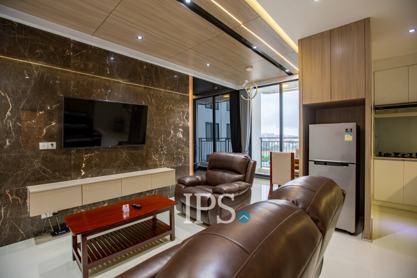 5th Floor 1 Bedroom Condo For Sale - Mekong View 6, Chroy Changvar, Phnom Penh