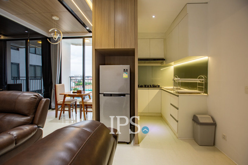 5th Floor 1 Bedroom Condo For Sale - Mekong View 6, Chroy Changvar, Phnom Penh