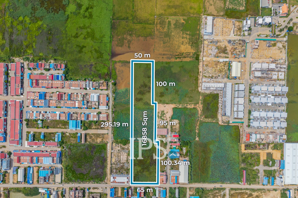16,858 Sqm Land For Sale - Dangkao, Phnom Penh 16,858 Sqm Land For Sale - Dangkao, Phnom Penh