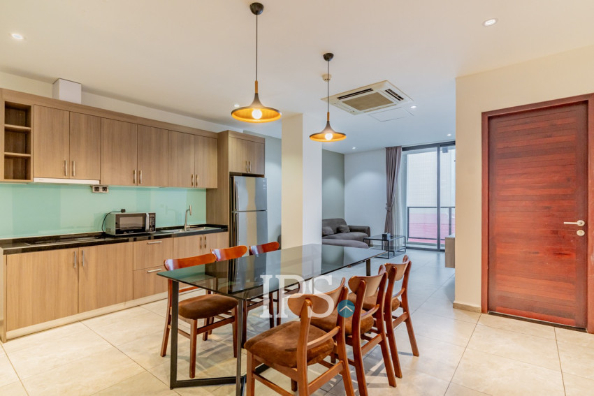 3 Bedroom Serviced Apartment For Rent - BKK2, Phnom Penh