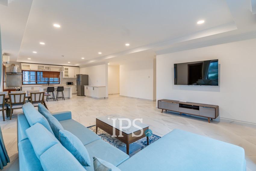 3 Bedroom Serviced Apartment For Rent - BKK1, Phnom Penh