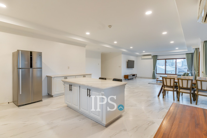 3 Bedroom Serviced Apartment For Rent - BKK1, Phnom Penh