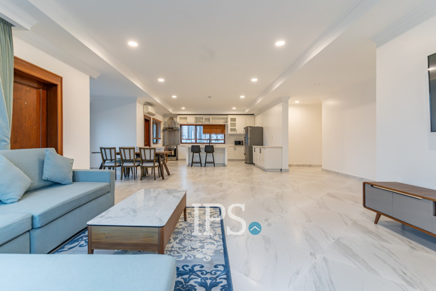 3 Bedroom Serviced Apartment For Rent - BKK1, Phnom Penh