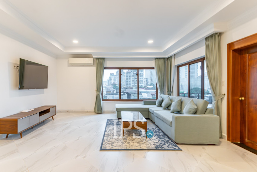 3 Bedroom Serviced Apartment For Rent - BKK1, Phnom Penh