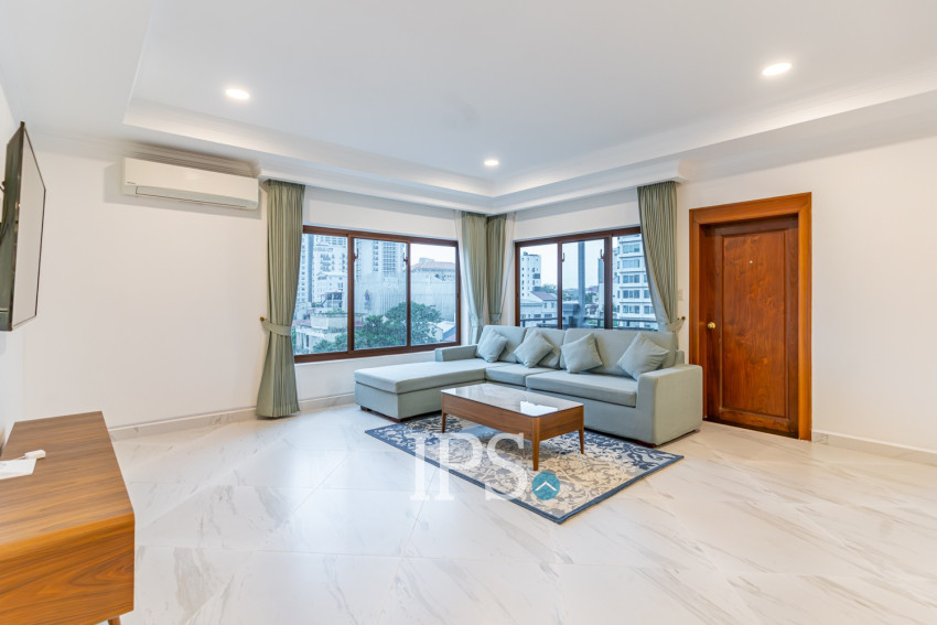 3 Bedroom Serviced Apartment For Rent - BKK1, Phnom Penh