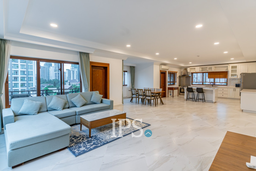 3 Bedroom Serviced Apartment For Rent - BKK1, Phnom Penh