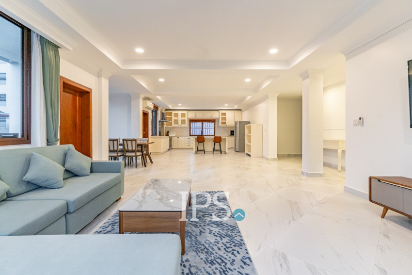4 Bedroom Serviced Apartment For Rent - BKK1, Phnom Penh
