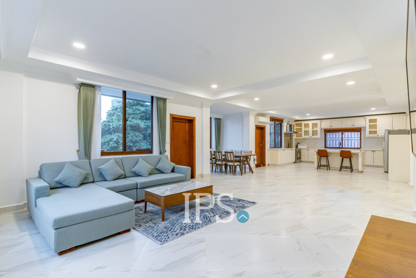 4 Bedroom Serviced Apartment For Rent - BKK1, Phnom Penh
