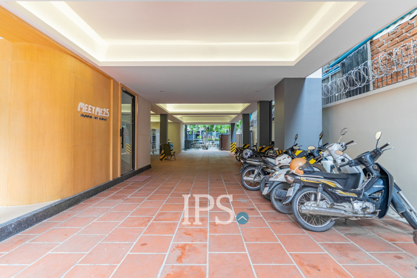 1 Bedroom Serviced Apartment For Rent - Tonle Bassac, Phnom Penh