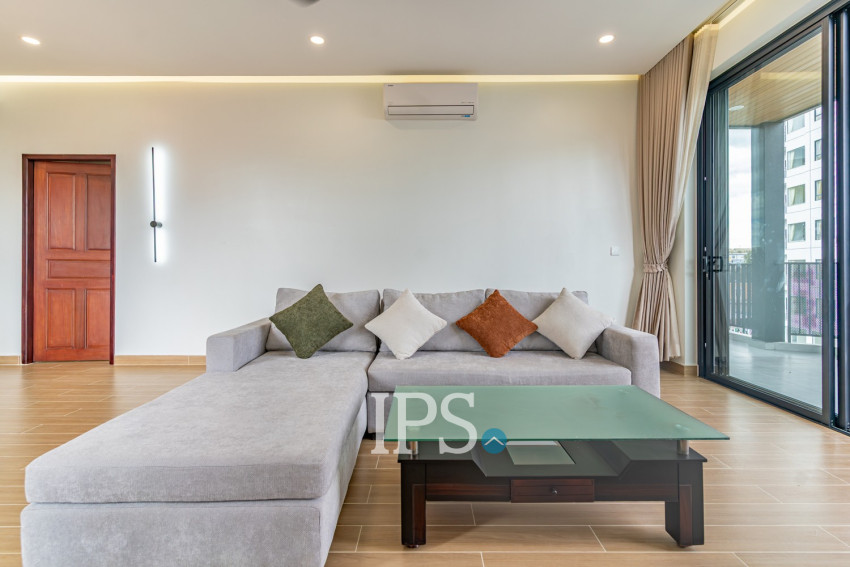 3 Bedroom Serviced Apartment For Rent - Tonle Bassac, Phnom Penh