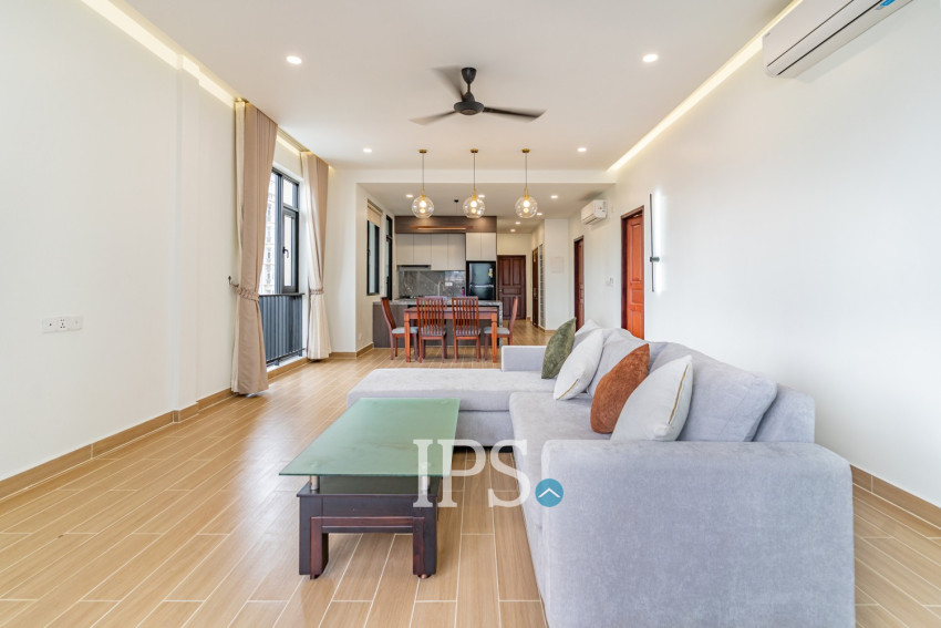 3 Bedroom Serviced Apartment For Rent - Tonle Bassac, Phnom Penh