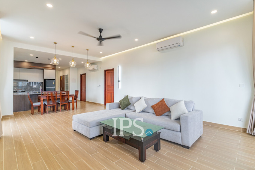 3 Bedroom Serviced Apartment For Rent - Tonle Bassac, Phnom Penh