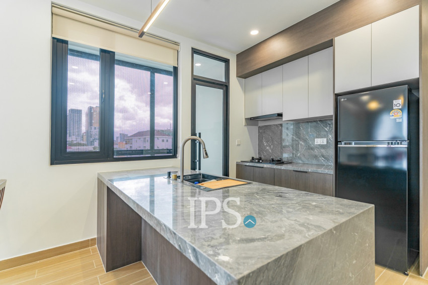 3 Bedroom Serviced Apartment For Rent - Tonle Bassac, Phnom Penh