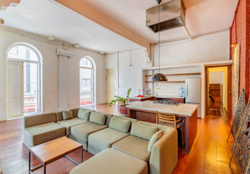 Renovated 5 Bedroom Apartment For Rent - Phsar Kandal 1, Phnom Penh thumbnail