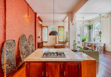 Renovated 5 Bedroom Apartment For Rent - Phsar Kandal 1, Phnom Penh thumbnail