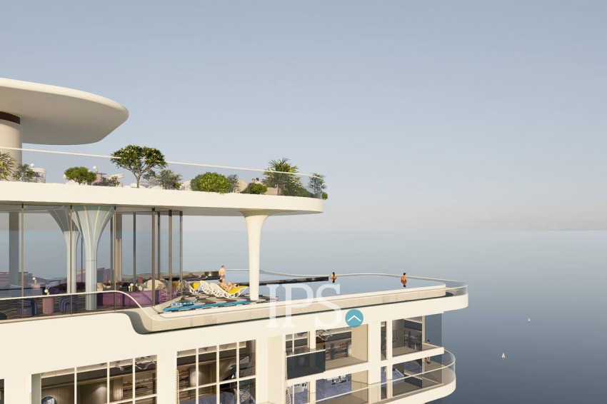 Luxury Duplex 1 Bedroom Condo for Sale  Time Square 10, Otres Beach, Sihanoukville