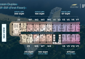 Luxury Duplex 1 Bedroom Condo for Sale  Time Square 10, Otres Beach, Sihanoukville thumbnail