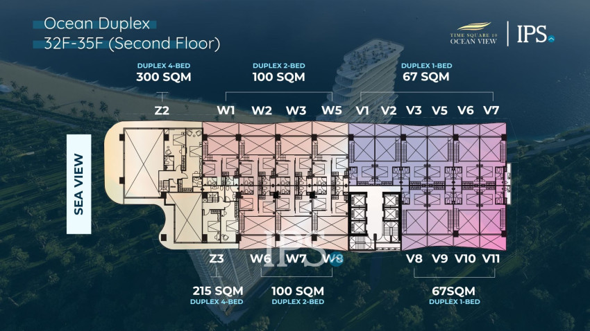 Luxury Duplex 1 Bedroom Condo for Sale  Time Square 10, Otres Beach, Sihanoukville