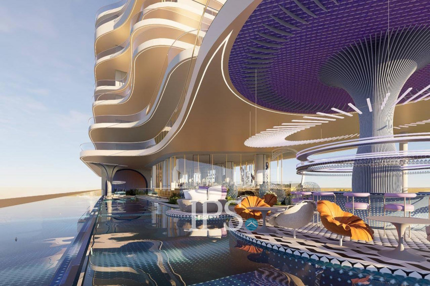 Duplex 2 Bedroom Condo for Sale  Time Square 10, Otres Beach, Sihanoukville