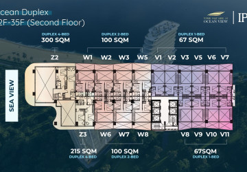 Duplex 2 Bedroom Condo for Sale  Time Square 10, Otres Beach, Sihanoukville thumbnail