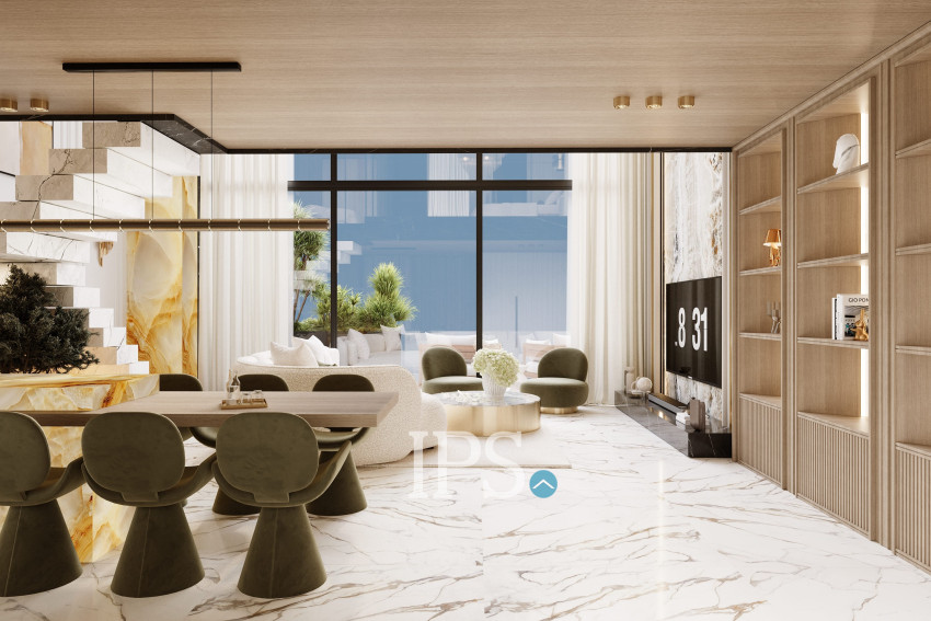 Duplex 2 Bedroom Condo for Sale  Time Square 10, Otres Beach, Sihanoukville