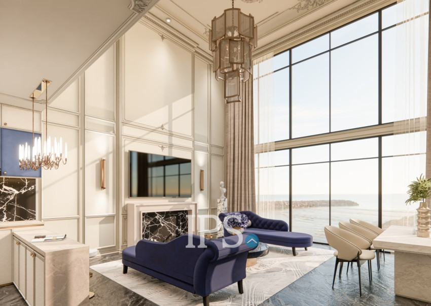 Penthouse 3-Bedroom Ocean Duplex for Sale  Time Square 10, Otres Beach, Sihanoukville