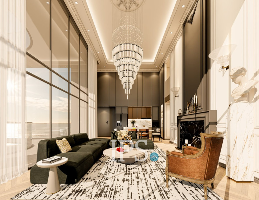 Penthouse 4-Bedroom Ocean Duplex for Sale  Time Square 10, Otres Beach, Sihanoukville