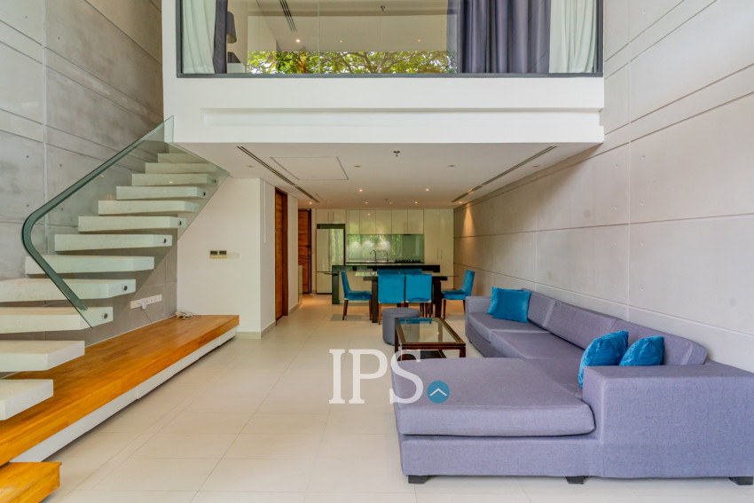 Duplex 2 Bedroom Condo For Rent - 240 Residence, Chakto Mukh, Phnom Penh