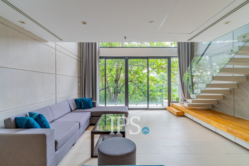 Duplex 2 Bedroom Condo For Rent - 240 Residence, Chakto Mukh, Phnom Penh