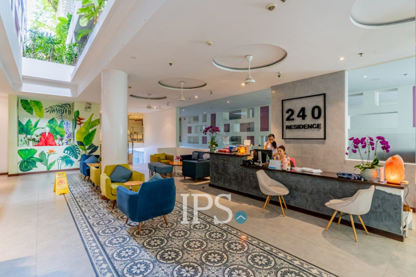 Duplex 2 Bedroom Condo For Rent - 240 Residence, Chakto Mukh, Phnom Penh