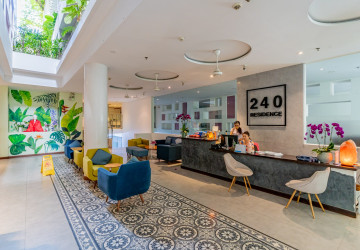 Duplex 2 Bedroom Condo For Rent - 240 Residence, Chakto Mukh, Phnom Penh thumbnail