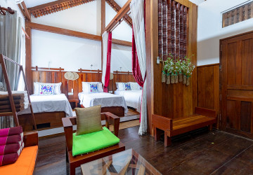 6 Bedroom Boutique Villa For Rent - Svay Dangkum, Siem Reap thumbnail