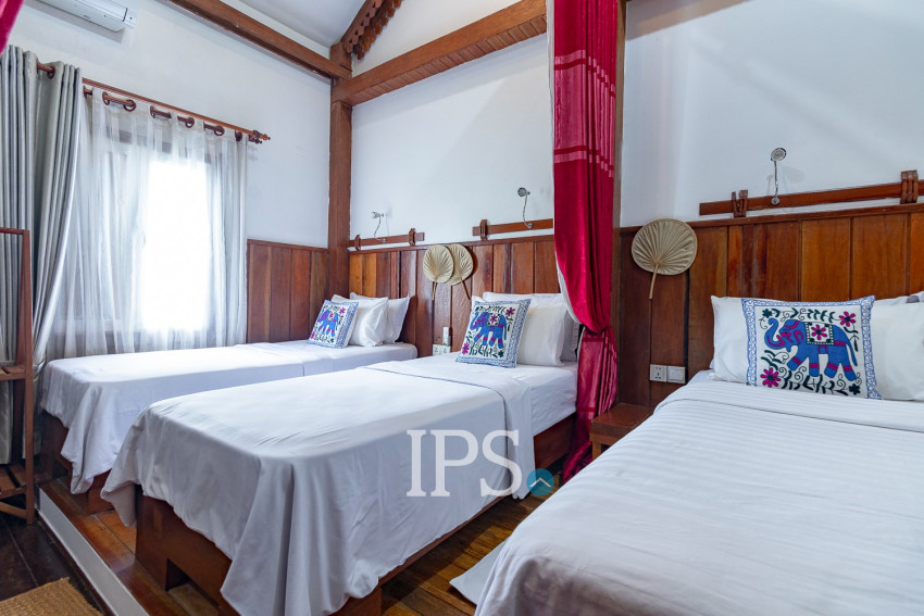 6 Bedroom Boutique Villa For Rent - Svay Dangkum, Siem Reap
