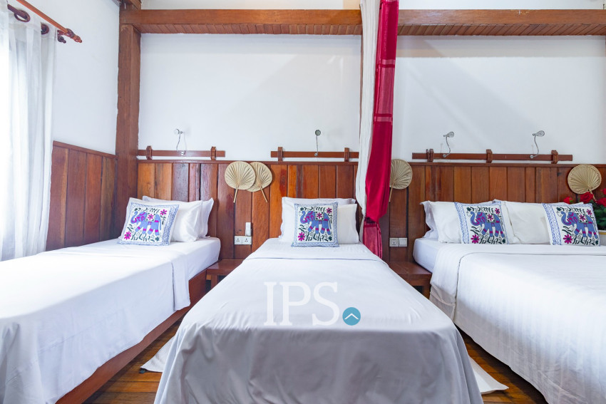 6 Bedroom Boutique Villa For Rent - Svay Dangkum, Siem Reap